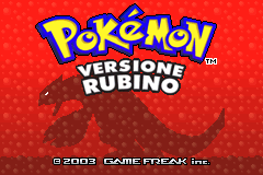 Screenshot from Pokemon - Versione Rubino (Italy) (Rev 1)