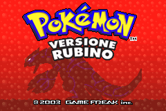 Screenshot from Pokemon - Versione Rubino (Italy) (Rev 1)