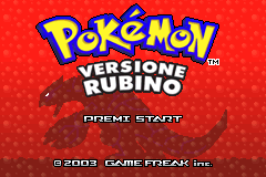 Screenshot from Pokemon - Versione Rubino (Italy)