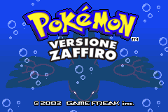 Screenshot from Pokemon - Versione Zaffiro (Italy) (Rev 1)