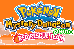 Screenshot from Pokemon Mystery Dungeon - Red Rescue Team (USA) (Demo) (Kiosk)