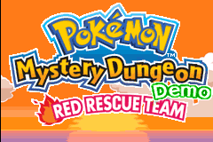 Screenshot from Pokemon Mystery Dungeon - Red Rescue Team (USA) (Demo) (Kiosk)