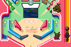 Screenshot from Pokemon Pinball - Ruby & Sapphire (Japan)