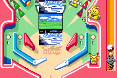 Screenshot from Pokemon Pinball - Ruby & Sapphire (Japan)