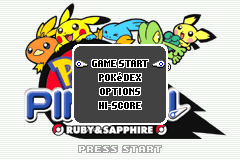 Screenshot from Pokemon Pinball - Ruby & Sapphire (USA)