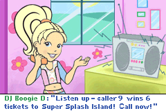 Screenshot from Polly Pocket! - Super Splash Island (USA) (DSI)