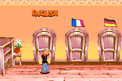 Screenshot from Popeye - Rush for Spinach (USA, Europe) (En,Fr,De,Es,It)
