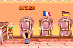 Screenshot from Popeye - Rush for Spinach (USA, Europe) (En,Fr,De,Es,It)