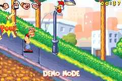 Screenshot from Popeye - Rush for Spinach (USA, Europe) (En,Fr,De,Es,It)