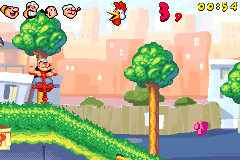 Screenshot from Popeye - Rush for Spinach (USA, Europe) (En,Fr,De,Es,It)