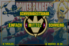 Screenshot from Power Rangers - Dino Thunder (Europe) (Fr,De)