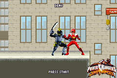 Screenshot from Power Rangers - Dino Thunder (USA, Europe)