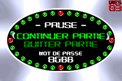 Screenshot from Power Rangers - La Force du Temps (France)