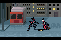 Screenshot from Power Rangers - Ninja Storm (Europe) (En,Fr,De)