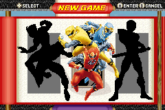 Screenshot from Power Rangers - Ninja Storm (USA)