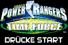 Screenshot from Power Rangers - Time Force (Germany)
