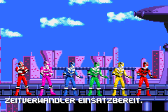 Screenshot from Power Rangers - Time Force (Germany)