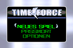 Screenshot from Power Rangers - Time Force (Germany)