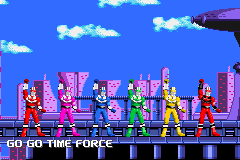 Screenshot from Power Rangers - Time Force (USA, Europe)