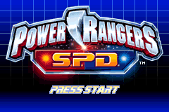 Screenshot from Power Rangers S.P.D. (Europe) (En,Fr,De)