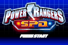 Screenshot from Power Rangers S.P.D. (Europe) (En,Fr,De)