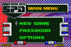 Screenshot from Power Rangers S.P.D. (Europe) (En,Fr,De)