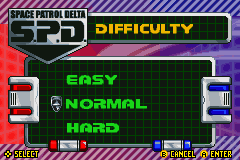 Screenshot from Power Rangers S.P.D. (Europe) (En,Fr,De)