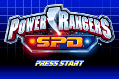 Screenshot from Power Rangers S.P.D. (USA, Europe)