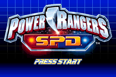 Screenshot from Power Rangers S.P.D. (USA, Europe)