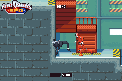 Screenshot from Power Rangers S.P.D. (USA, Europe)
