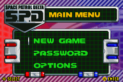 Screenshot from Power Rangers S.P.D. (USA, Europe)