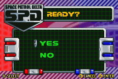 Screenshot from Power Rangers S.P.D. (USA, Europe)