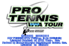 Screenshot from Pro Tennis WTA Tour (Europe)