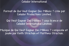 Screenshot from Qui Veut Gagner des Millions (France)