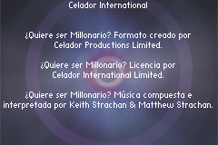 Screenshot from Quiere Ser Millonario (Spain)