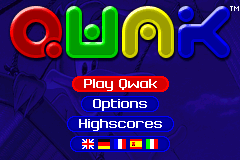 Screenshot from Qwak (Europe) (Demo) (Unl)