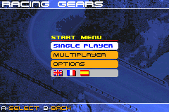Screenshot from Racing Gears Advance (USA) (Beta)