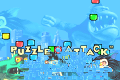 Screenshot from Rampage - Puzzle Attack (USA, Europe)