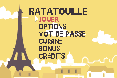 Screenshot from Ratatouille (Europe) (Fr,De,Nl)