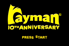Screenshot from Rayman - 10th Anniversary (USA) (En,Fr,De,Es,It)