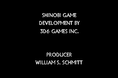 Screenshot from Revenge of Shinobi, The (USA)