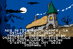 Screenshot from Revenge of the Smurfs, The (Europe) (En,Fr,De,Es,It,Nl)