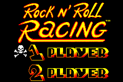Screenshot from Rock 'N Roll Racing (USA)
