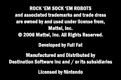 Screenshot from Rock'em Sock'em Robots (USA)