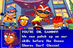 Screenshot from Rocket Power - Beach Bandits (USA, Europe)