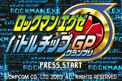 Screenshot from Rockman EXE - Battle Chip GP (Japan)