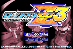 Screenshot from Rockman Zero 3 (Japan) (Virtual Console)