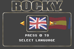 Screenshot from Rocky (Europe) (En,Fr,De,Es,It)