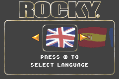 Screenshot from Rocky (Europe) (En,Fr,De,Es,It)