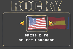Screenshot from Rocky (USA) (En,Fr,De,Es,It)